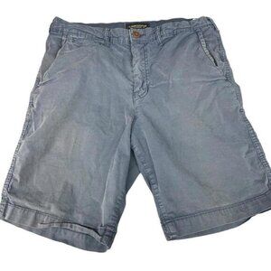 AMERICAN EAGLE Mens Blue Classic Net Level Fle Bermuda Shorts Size 31​​​​​